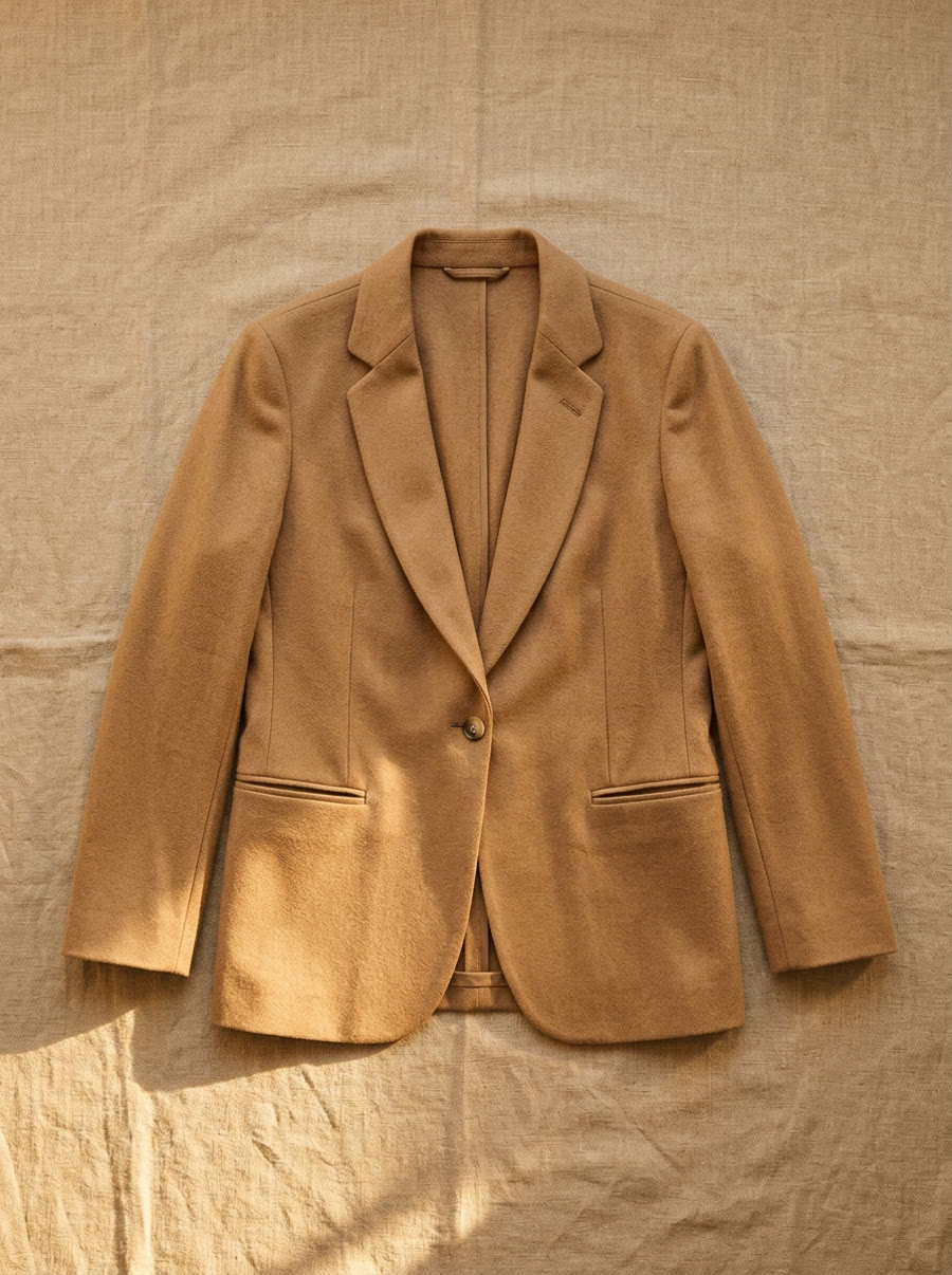 Light wool blazer