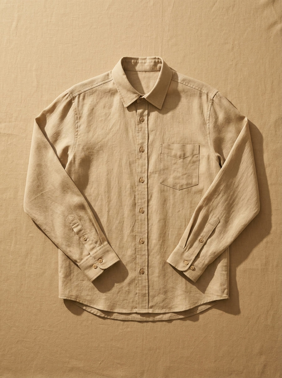 Linen overshirt